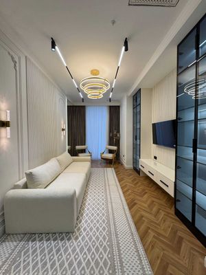 СРОЧНО АРЕНДА 2ком квартира на ЖК Nest one вид на хилтон 55м2 4-этаж