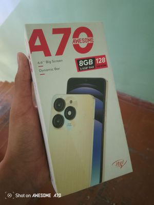 Itel A 70 8/128 tali narxi 90$