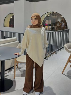 NEW AUTUMN COLLECTION — Образ в наличии: Комбинировка 2ка панчо+килот