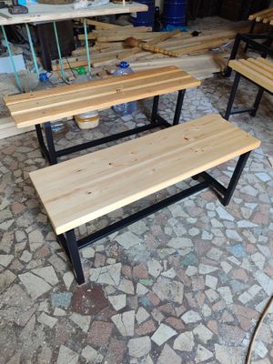 Скамейка 90 см, ширина 31 см, высота 45 см