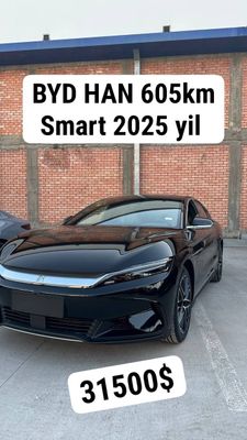 BYD Han 605km smart 2025yil