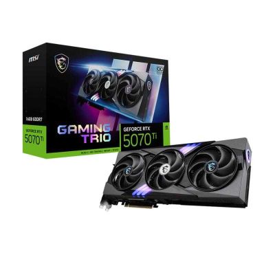 Видеокарта MSI GeForce RTX 5070 Ti GAMING TRIO OC