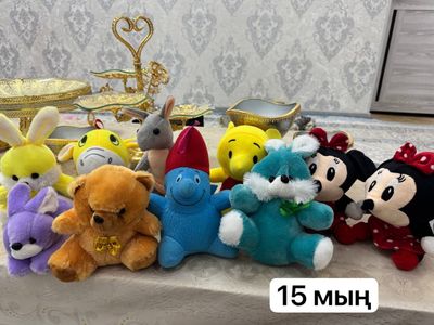 Игрушки сатылады таза жагдайда тур