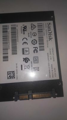 Ssd sandisk sata 120