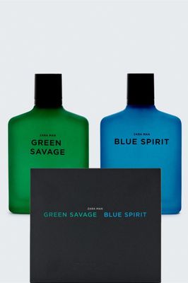 Zara GREEN SAVAGE&BLUE SPIRIT 2xпо 100мл 285.000 за штуку