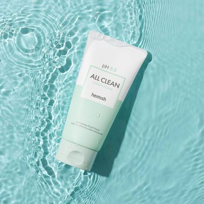 Пенка для умывания с pH 5.5 All Clean Green Foam от Heimish