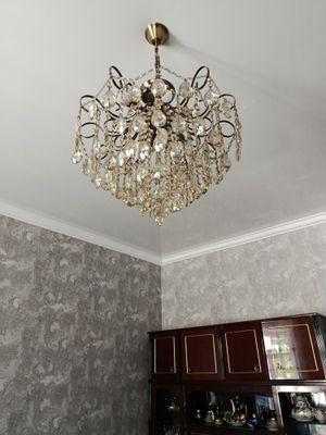 Люстра с подвесками