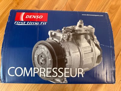Компрессор кондиционера для Lexus LS460 фирмы Denso на запчасти.