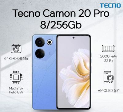 Techno Camon 20 pro 14 kun ishlatilgan