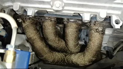 Установка выхлопной системы