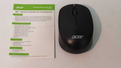 Acer OMR020 WL Black (новая) - беспроводная мышь