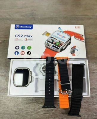 *Smart Watch C92 Max 4G sim kartada ishlidi *Sistema: Android 8.1 *Pro