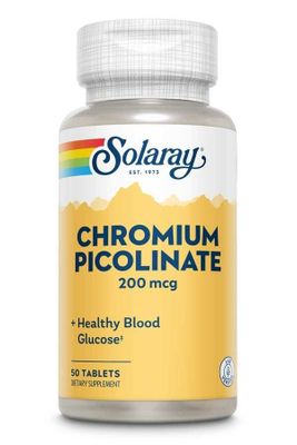 Chromium Picolinate 200 Solaray N50