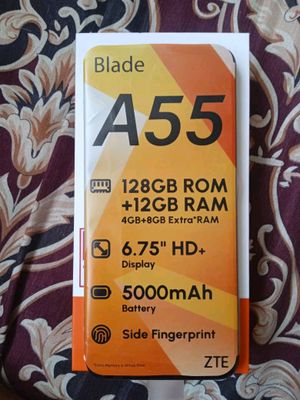 ZTE Blade A55 128 GB 12GB RAM 4+8