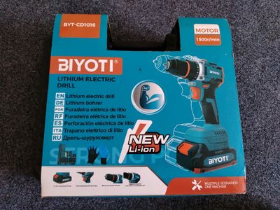 BIYOTI BYT-CD1016 AKKUMULYATORLI DRIL