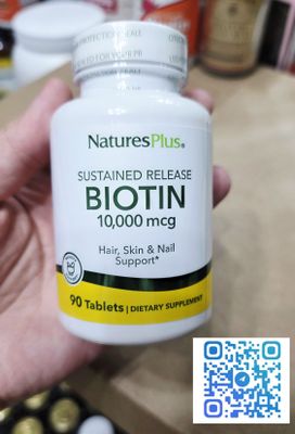 ДОСТАВКИ НЕТ NaturesPlus Биотин 10 000, 90шт 120000сум Made in USA