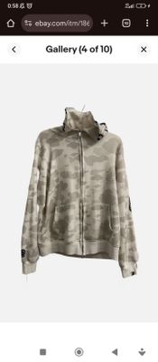 Bape shark zip hoodie PONR