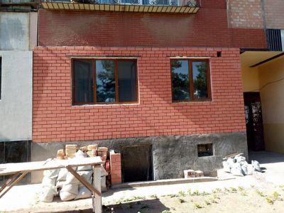 Balkonga g'isht teramiz. Kladka balkon. Керпичная кладка балканов