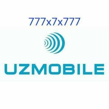 Uzmobile nomer sotiladi 77777