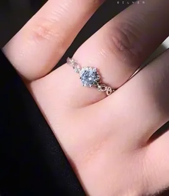 Kumush uzuk 925 proba sovgʻa uchun