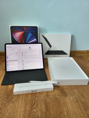 Идеал Apple iPad Pro 12.9 M1 128GB+Keyboard Folio+Pencil 2