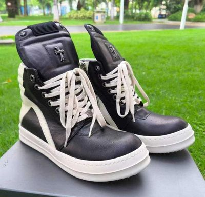 Rick Owens Geobasket x Chrome Hearts