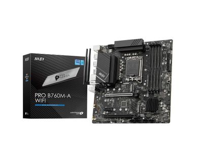 ! Материнская плата MB MSI PRO B760M-A WIFI DDR4 | Цена с НДС