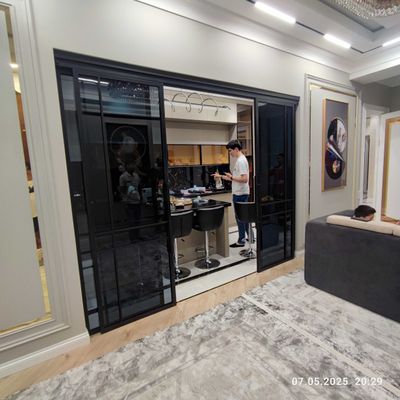 Loft перегородки раздвижные, распашные, гармошки и каскадные.