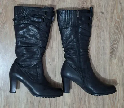 Сапоги натуральная кожа и мех