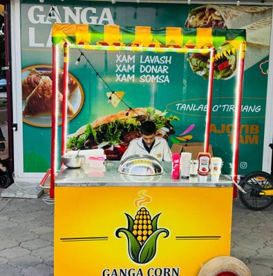 Tayyor biznes!!! "Ganga corn" Jo'xori pishiradigan rasta-arava