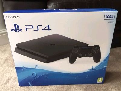 Ps4 slim 1Tb 2 джойстика с коробкой и документами