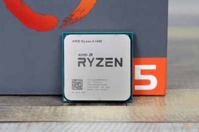 Процессор AMD Ryzen 5 1400 3,2/3,4GHz, 4C/8T, 8Mb L3, DDR4-2667, AM4