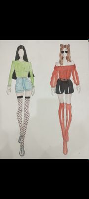 Casual Style - Zamonaviy Moda Eskizlari