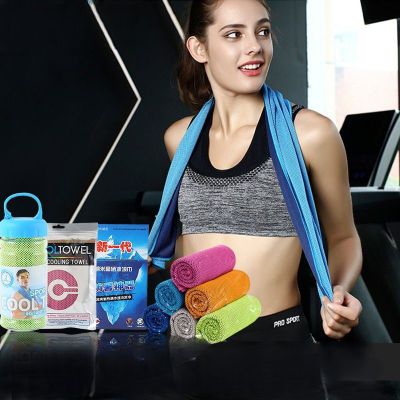 Спортивное охлаждающее полотенце