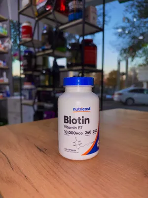 Nutricost Biotin 10,000 mcg 240 Capsules
