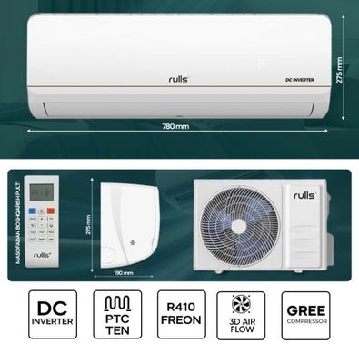 Кондиционер RULLS INVERTER +доставка