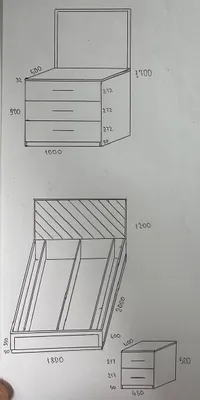 Переезжаю! Успейте купить! Белую мебель б/у