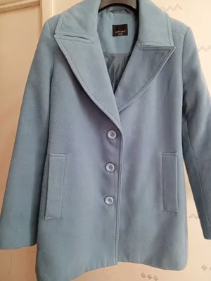 Куртка жакет голубая женская кашемир