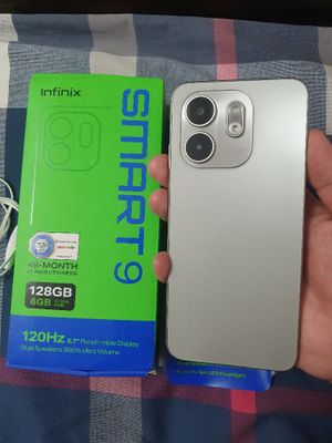 srochna Sotiladi Infinix Smart 9 6/128Gb Rengi Neo Titanium 4G Igravoy