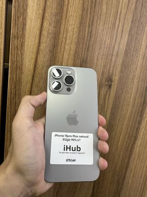 iphone 15 pro max natural 512 gb 90%
