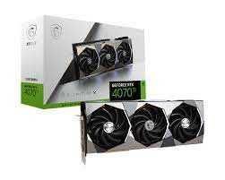 GeForce RTX 4070 Ti SUPRIM X 12G