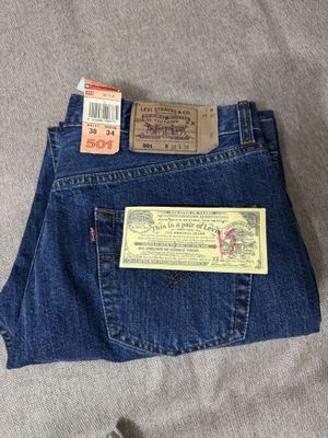 Levis 501 мужские джинсы из Европы, 38/32