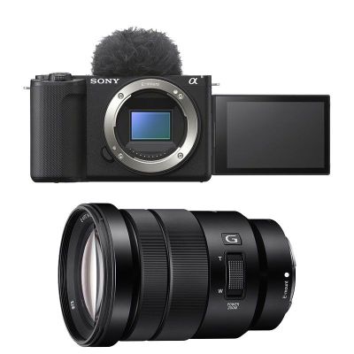 Sony ZV-E10 4K 18-105mm OSS G master foto aparat