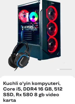 Kuchli o'yin kompyuter
