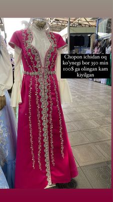 Chopon ichida oq ko’ynagi bilan