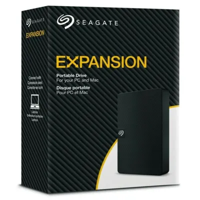 Внешний хард диск HDD 2 ТБ Seagate, USB 3.2,