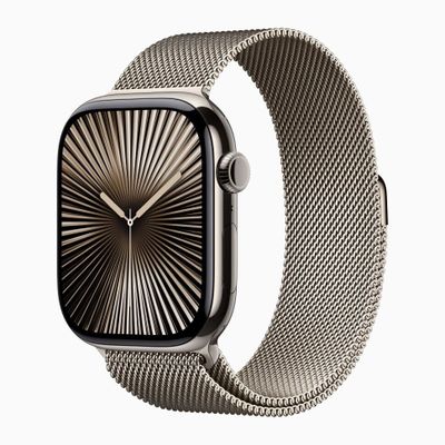 apple watch 10/46mm natural milaness loop