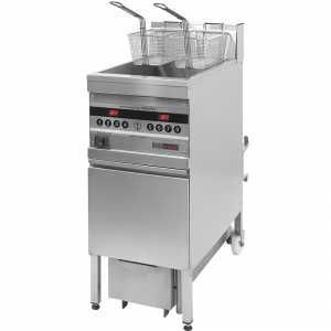 RoboFry RF2 Фритюрница электрическая напольная, 2 ванны 2х12л,