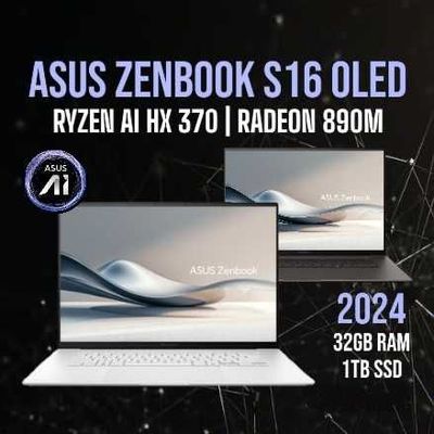 ASUS ZENBOOK S 16 (AMD Ryzen AI 9 370HX)