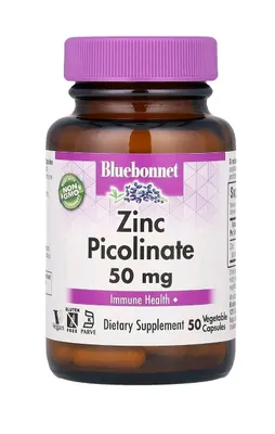 Zinc picolinate 50 mg bluebonnet